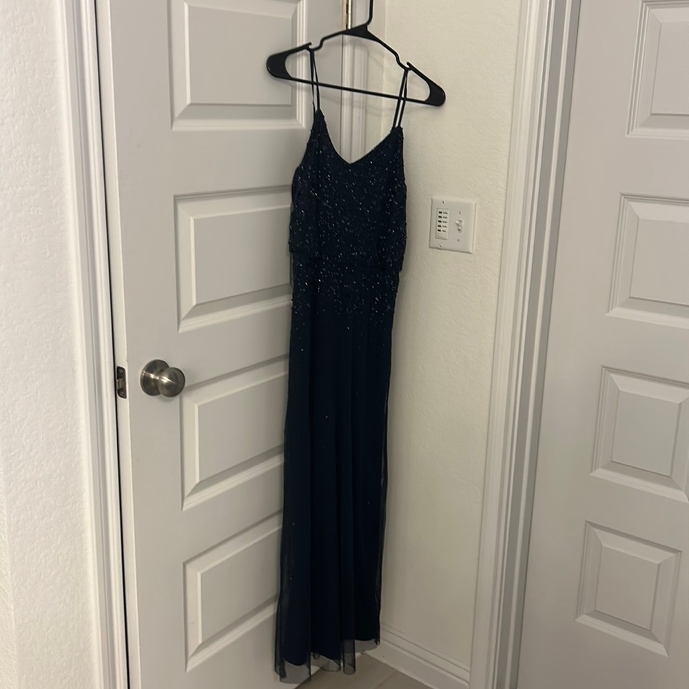 Navy blue bridesmaids/formal dress